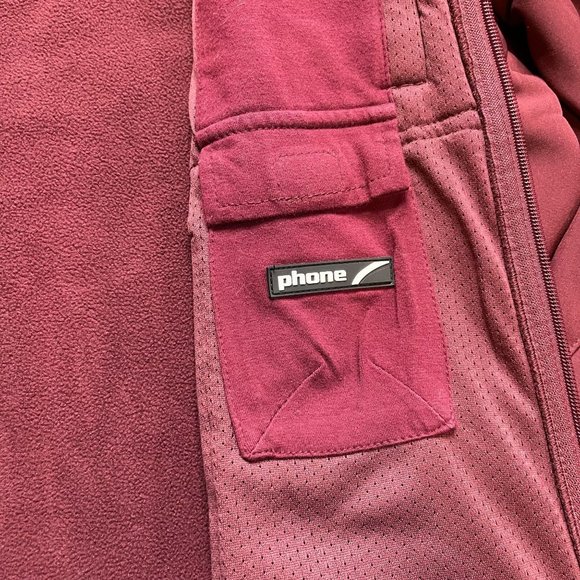 Wrangler 20X Red Softshell Long Live Cowboys Full Zip Jacket Mens 2XLT - Picture 4 of 8